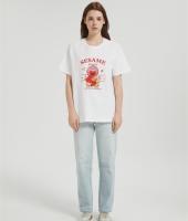 OEM Women's Short-sleeved T-shirt | Summer Crew Neck Digital Printed T-Shirt From Chinese Factory