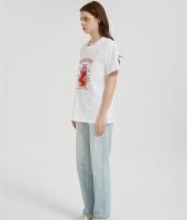 OEM Women's Short-sleeved T-shirt | Summer Crew Neck Digital Printed T-Shirt From Chinese Factory