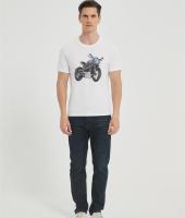 OEM Men's Seamless Short-Sleeve T-Shirt | Crew Neck Printing T-shirt | Custom Cotton T-shirt