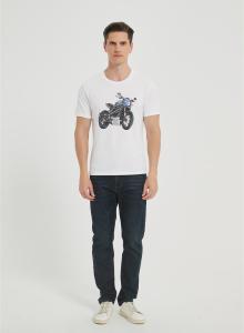 OEM Men's Seamless Short-Sleeve T-Shirt | Crew Neck Printing T-shirt | Custom Cotton T-shirt