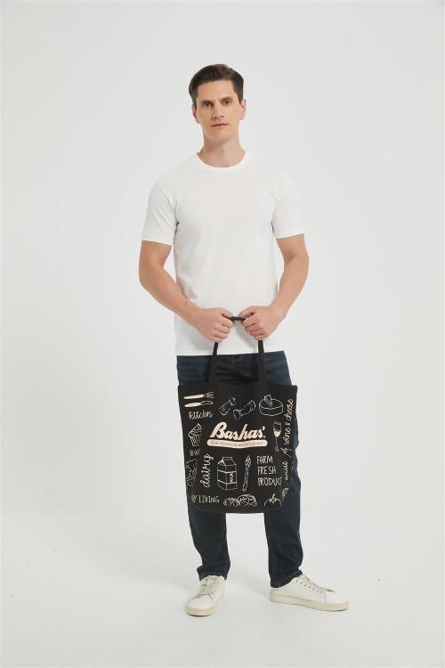 OEM Print Canvas Tote Bag | Custom Eco Friendly Reusable Grocery Shopping Bags