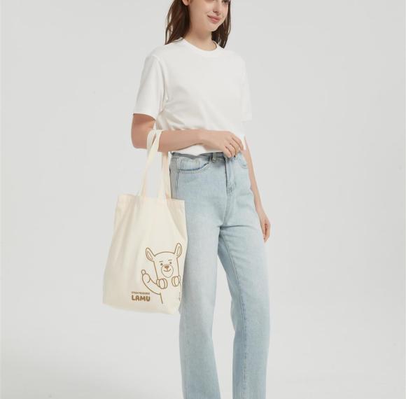 OEM Print Canvas Tote Bag | Eco Friendly Reusable Grocery Shopping Bags From China