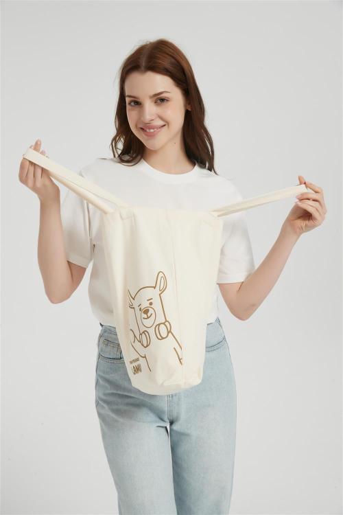 OEM Print Canvas Tote Bag | Eco Friendly Reusable Grocery Shopping Bags From China