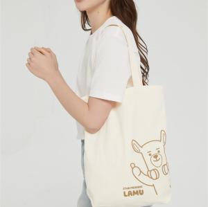 OEM Print Canvas Tote Bag | Eco Friendly Reusable Grocery Shopping Bags From China