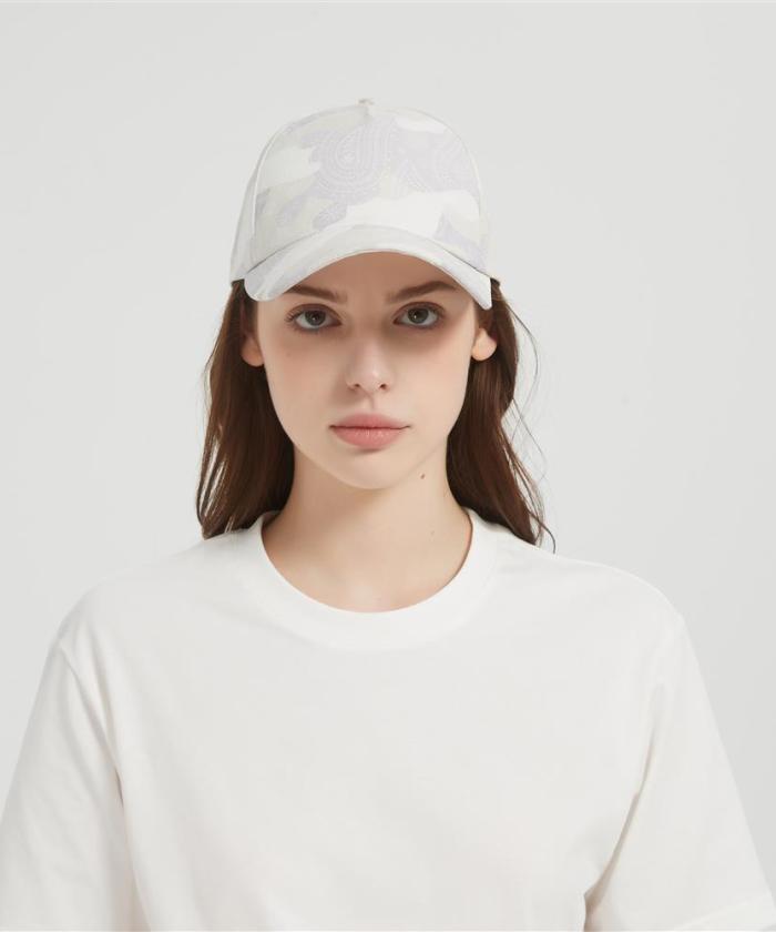 OEM Women's Adjustable Printed Caps | Fashion Cute Floral Print Baseball Hats From China