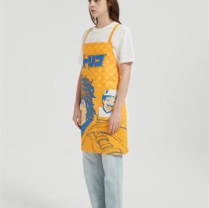 ODM Apron for Women with Pockets | Custom Print Canvas Apron with Adjustable Neck Strap