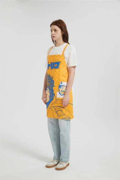 ODM Apron for Women with Pockets | Custom Print Canvas Apron with Adjustable Neck Strap
