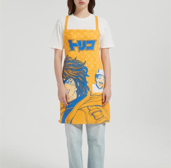 ODM Apron for Women with Pockets | Custom Print Canvas Apron with Adjustable Neck Strap