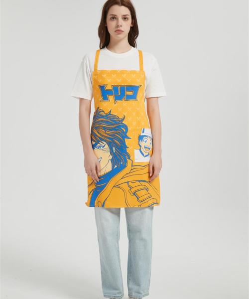 ODM Apron for Women with Pockets | Custom Print Canvas Apron with Adjustable Neck Strap