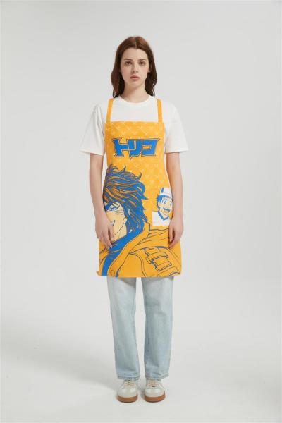ODM Apron for Women with Pockets | Custom Print Canvas Apron with Adjustable Neck Strap