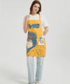 ODM Apron for Women with Pockets | Custom Print Canvas Apron with Adjustable Neck Strap