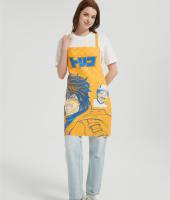 ODM Apron for Women with Pockets | Custom Print Canvas Apron with Adjustable Neck Strap