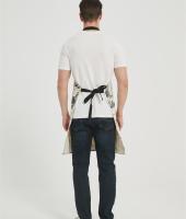 OEM Apron for Men with Pockets  |  Custom Print Canvas Apron with Adjustable Neck Strap