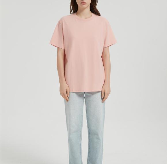 OEM Women's Seamless T-Shirt Supplier | Soild Color Basic Cotton From Chinese Factory