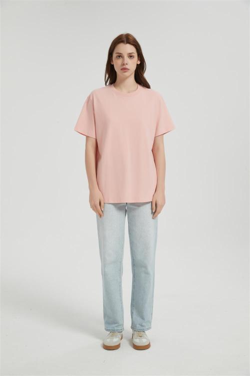 OEM Women's Seamless T-Shirt Supplier | Soild Color Basic Cotton From Chinese Factory