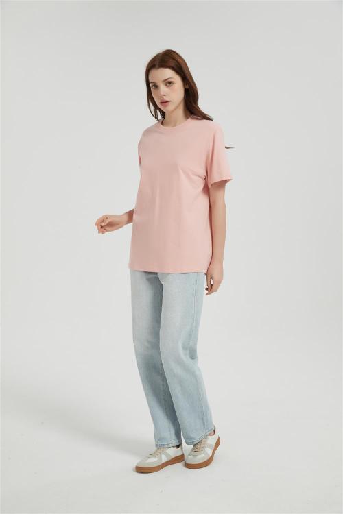 OEM Women's Seamless T-Shirt Supplier | Soild Color Basic Cotton From Chinese Factory