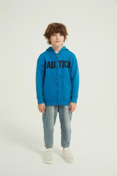 Custom Boys Fleece Lined Full Zip Pullover | Supplier Winter Warm Boy's Full Zip Pullover