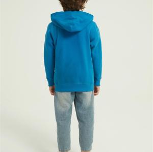 Custom Boys Fleece Lined Full Zip Pullover | Supplier Winter Warm Boy's Full Zip Pullover