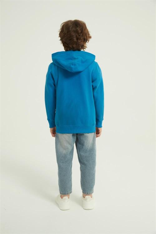 Custom Boys Fleece Lined Full Zip Pullover | Supplier Winter Warm Boy's Full Zip Pullover