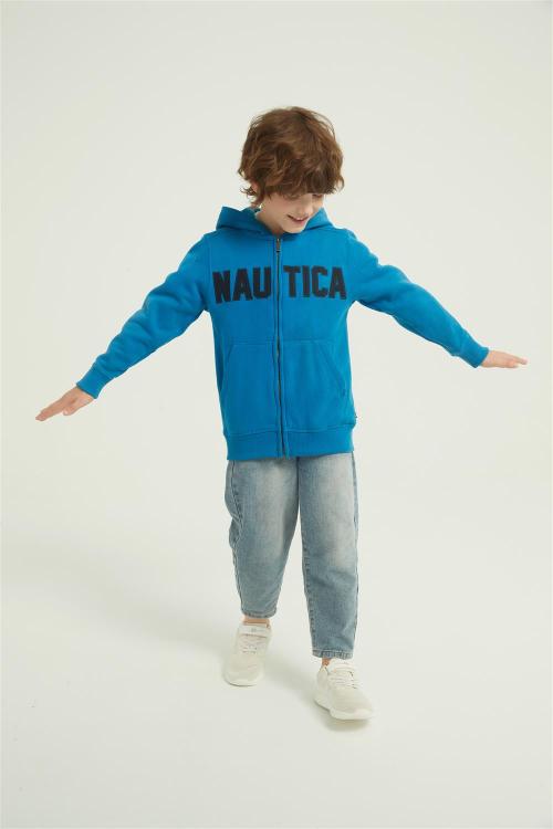 Custom Boys Fleece Lined Full Zip Pullover | Supplier Winter Warm Boy's Full Zip Pullover