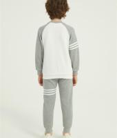 Custom Boy's Color Block T Shirt 2PCS | OEM Outfits Crewneck long Pant Set