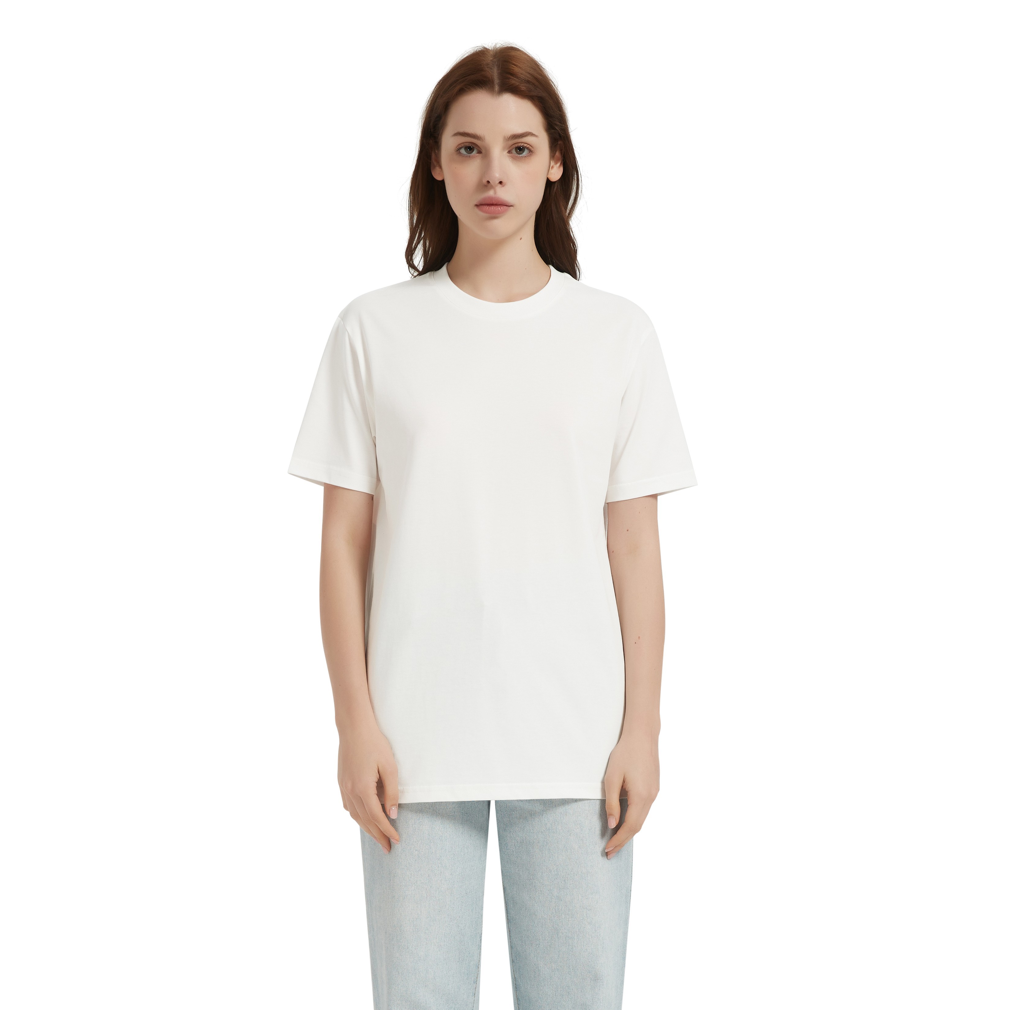 Loose-fit organic cotton short-sleeves