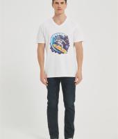 ODM Men's Short-sleeved T-shirt | Summer Casual Blouses Graphic Tees Manufacturer