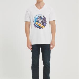 ODM Men's Short-sleeved T-shirt | Summer Casual Blouses Graphic Tees Manufacturer