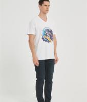 ODM Men's Short-sleeved T-shirt | Summer Casual Blouses Graphic Tees Manufacturer