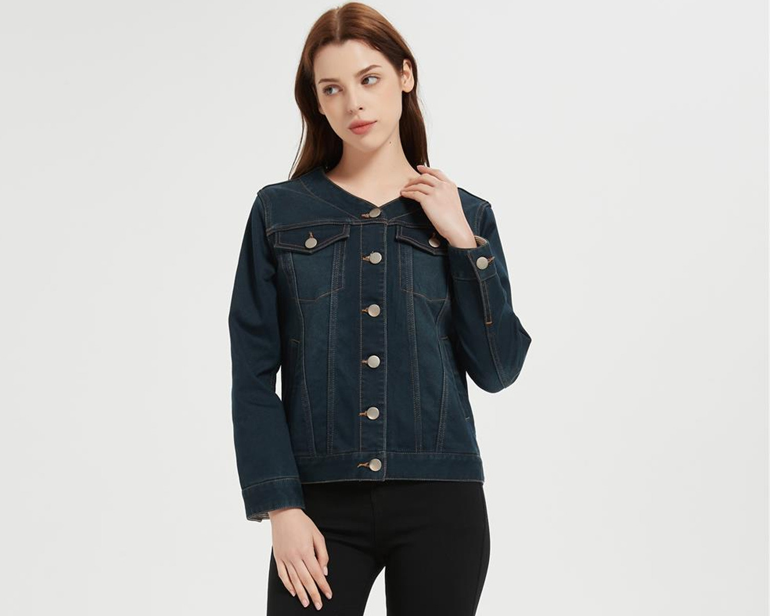Custom Denim Knitwear Wholesale