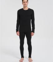 Custom Men's Merino Wool Thermal Underwear Set  | Long Sleeve Merino Thermal From China