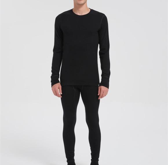 Custom Men's Merino Wool Thermal Underwear Set  | Long Sleeve Merino Thermal From China