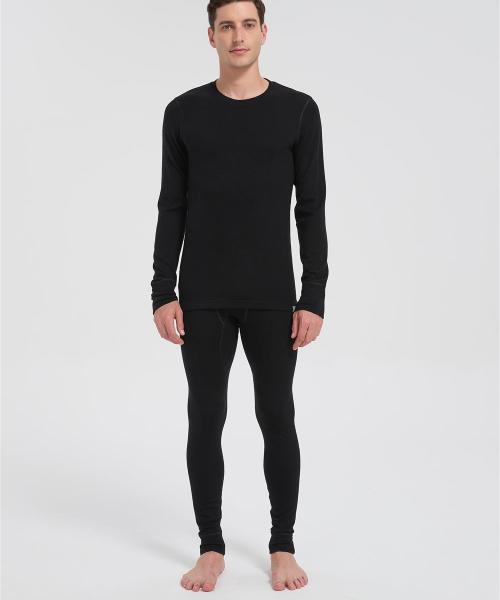 Custom Men's Merino Wool Thermal Underwear Set  | Long Sleeve Merino Thermal From China