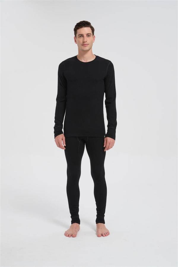 Custom Men's Merino Wool Thermal Underwear Set  | Long Sleeve Merino Thermal From China