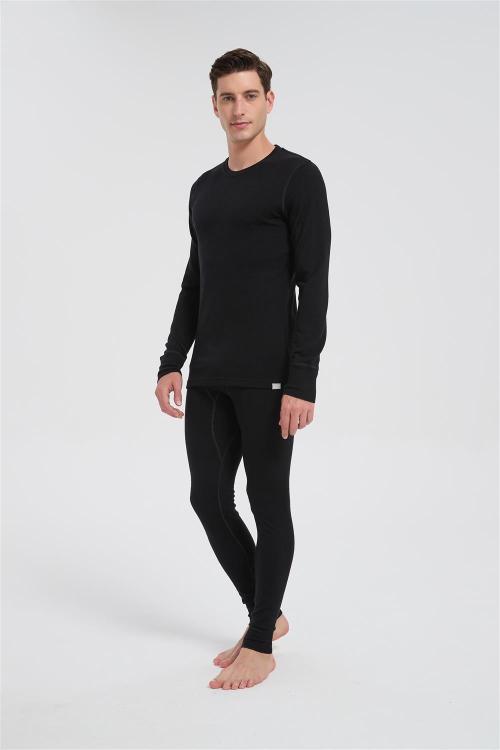 Custom Men's Merino Wool Thermal Underwear Set  | Long Sleeve Merino Thermal From China