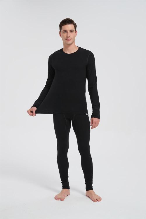 Custom Men's Merino Wool Thermal Underwear Set  | Long Sleeve Merino Thermal From China
