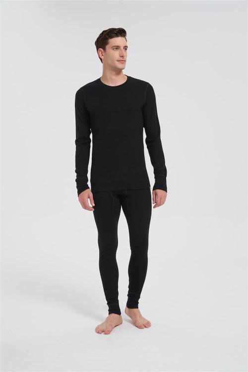 Custom Men's Merino Wool Thermal Underwear Set  | Long Sleeve Merino Thermal From China
