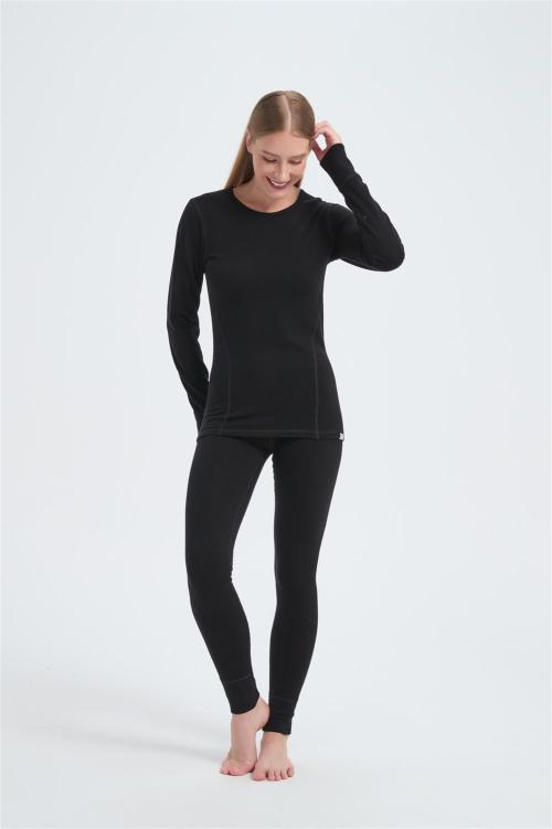 Wholesale Woman's Merino Wool Thermal Underwear Set  | Long Sleeve Merino Thermal From China