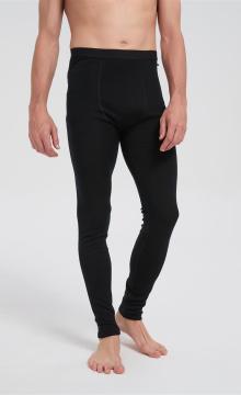 Custom Men's Merino Wool Transit Sweatpants | Flight Comfort Sport Pants With Black Color