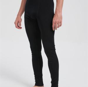 Custom Men's Merino Wool Transit Sweatpants | Flight Comfort Sport Pants With Black Color