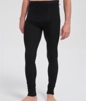 Custom Men's Merino Wool Transit Sweatpants | Flight Comfort Sport Pants With Black Color