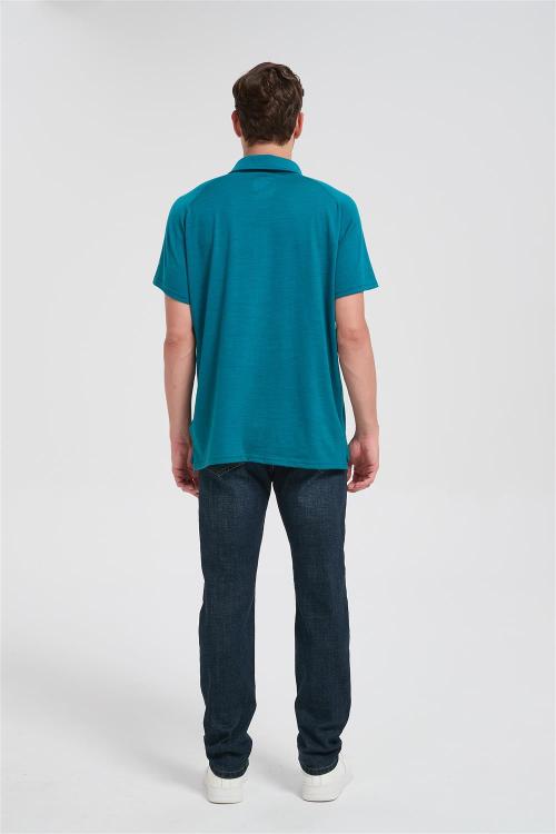 Custom Men's Merino Wool Polo | Wholesale Light & Air Weight Polp From Chinese Factory