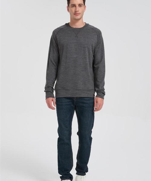 Custom Men's Merino Wool Henley Shirt | Classic Long Sleeve Henley Manufacturer