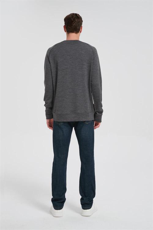 Custom Men's Merino Wool Henley Shirt | Classic Long Sleeve Henley Manufacturer