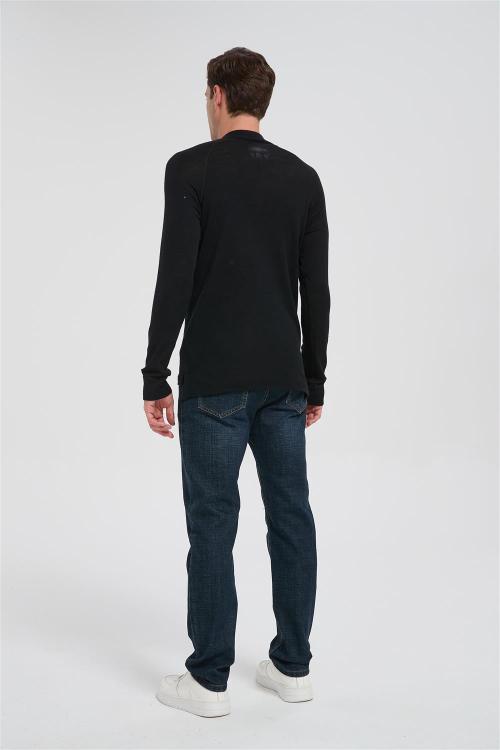 Wholesale Men's Half-zip Merino Hoodie | Casual Tight-fitting Hoddie Suppiler