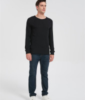 Custom Men's Merino Round-neck T-shirt | Long Sleeve Merino Running T-shirt Suppiler