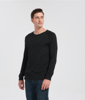 Custom Men's Merino Round-neck T-shirt | Long Sleeve Merino Running T-shirt Suppiler