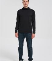 Wholesale Men's Ultralight Packable Merino Hoodie From Chinese Factory
