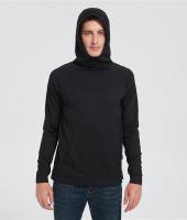 Wholesale Men's Ultralight Packable Merino Hoodie From Chinese Factory