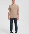 Custom Men's Merino Short Sleeve Henley | Classic Fit Men's Casual Merino Wool Shirt Suppiler